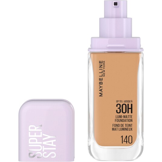 Maybelline Superstay Lumi Matte Foundation 140 35 ml - Matt og Glowy Finish