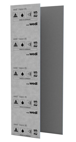 Wedi Våtromsplate damptett 2500x600x12,5mm