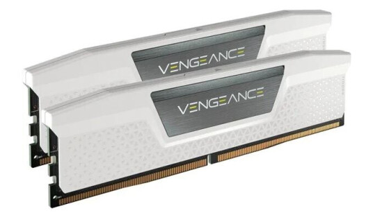 Corsair Vengeance DDR5-6000 - 48GB - CL30 - Dual Channel (2 pcs) - Intel XMP - Hvit Corsair Vengeance DDR5-6000 - 48GB - CL30 - Dual Channel (2 pcs) - Intel XMP - Hvit