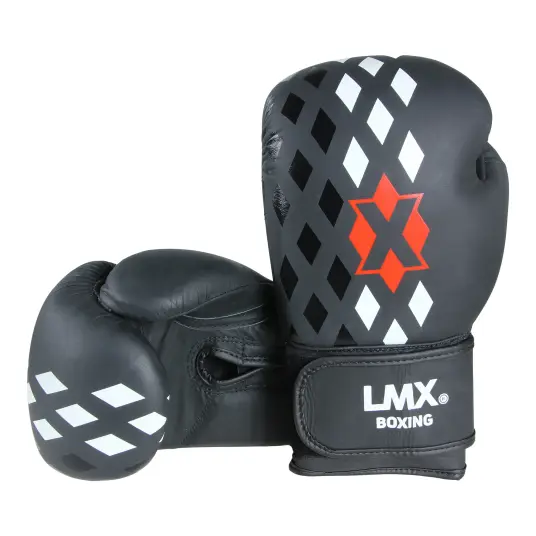 LMX. Boksehandsker i læder. Str. 16 oz. Med velcrolukning LMX. Boksehandsker i læder. Str. 16 oz. Med velcrolukning