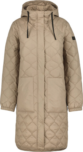 Icepeak Icepeak Aalena/ Wm Light Wadded Coat Beige 34 100 cm Icepeak Icepeak Aalena/ Wm Light Wadded Coat Beige 34 100 cm