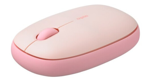 Rapoo M660 Silent, Ambidekstriøs, Optisk, Rf Trådløs + Bluetooth, 1300 Dpi, Rosa Rapoo M660 Silent, Ambidekstriøs, Optisk, Rf Trådløs + Bluetooth, 1300 Dpi, Rosa