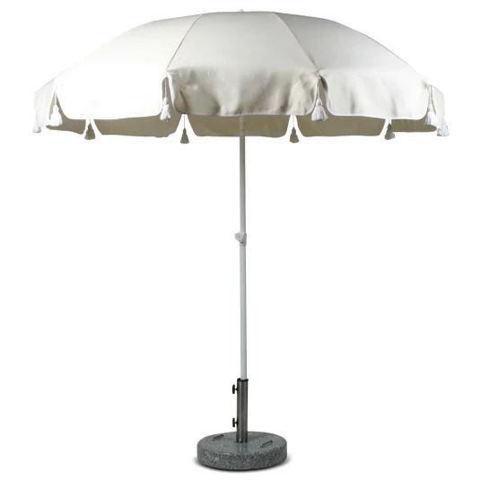 Fri Form Parasoll 220 cm med dusker nature 30