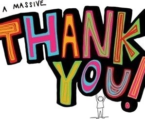 Kort Artfolio Massive Thank You