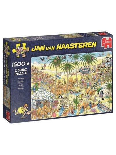 Jumbo Puzzle Jan van Haasteren - The Oasis (1500 pieces)