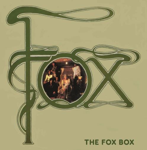 Fox Fox Box CD Fox Fox Box CD