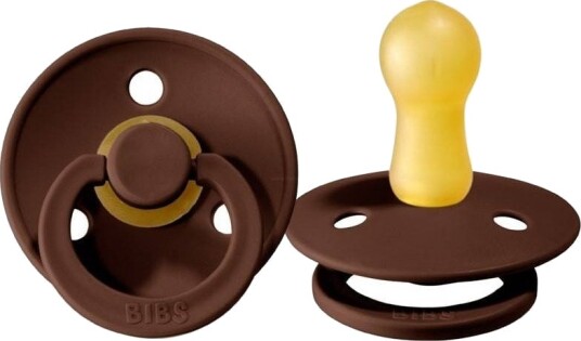 Bibs Smok 1 Naturgummi Mocha