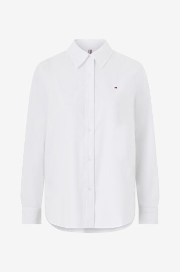 Tommy Hilfiger - Skjorte Oxford Relaxed Fit Shirt - Hvit