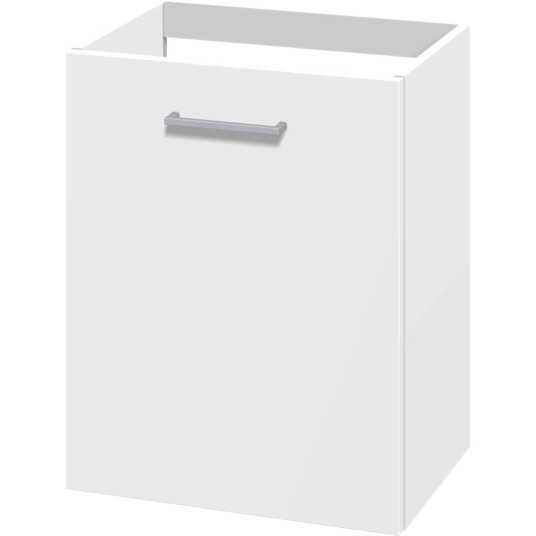 1904 Voss Slim Servantskap med 1 dør Hvit Matt / 50cm Venstre Hengslet GRO-7041015