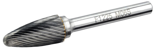 Ironside 200804 Fil Medium S spiss rundet topp 25 x 12 mm Maskintilbehør & forbruk