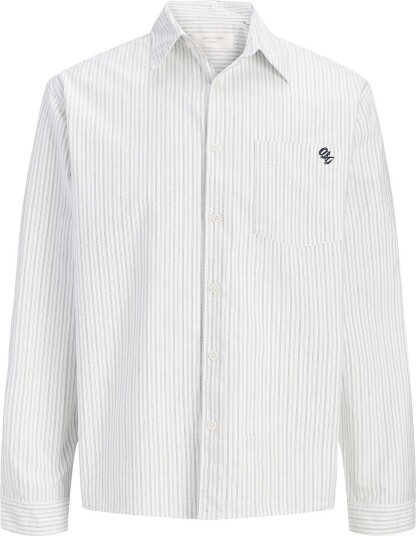 Jack & Jones Jorfrederiksberg Oxford Shirt Ls Sn White M