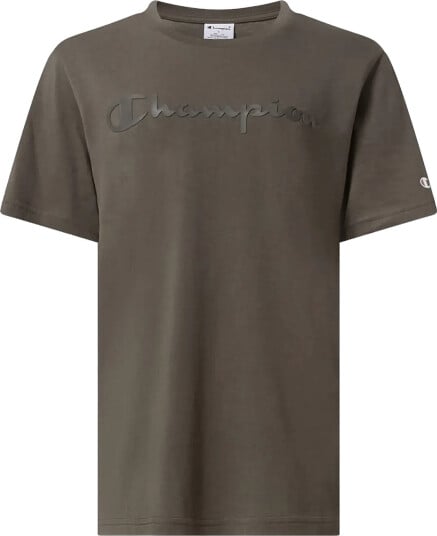 Champion Ss Tee   Khaki green   114 119
