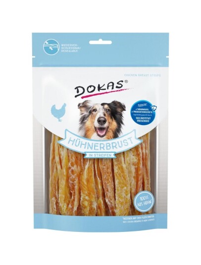 Dokas   Dried chicken strips   250gr