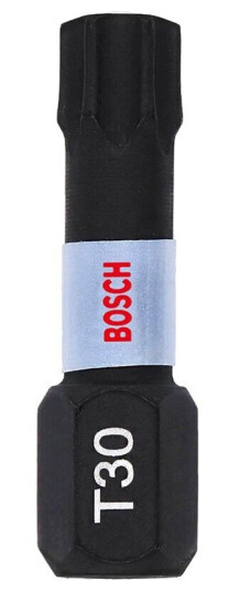 Bosch Impact Control Screwdriver Bits T30 25 mm 2 pcs.