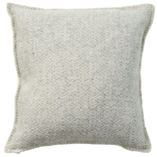 Klippan Yllefabrik Stella Putetrekk 45x45cm Lys Grå