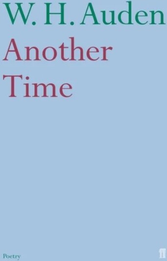 Another Time Av W.H. Auden