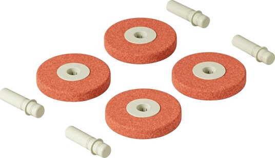 MODU Foam Wheels Burnt Orange/Dusty Green