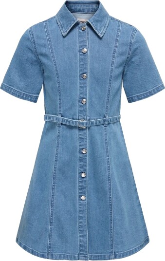 Kids Only Kognoa Ss Belted Dnm Dress Yor Blue 164 Kids Only Kognoa Ss Belted Dnm Dress Yor Blue 164