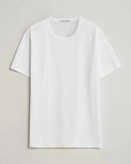 Tiger of Sweden Olaf Mercerized Cotton T Shirt Pure White