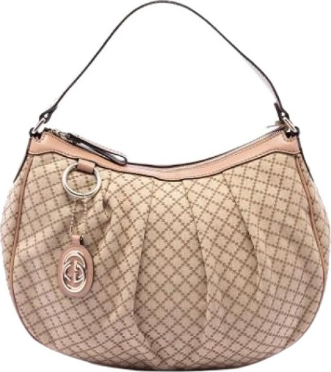 Gucci Vintage Dame Pre owned Beige ONE SIZE, Gucci Vintage Dame Pre owned Beige ONE SIZE,