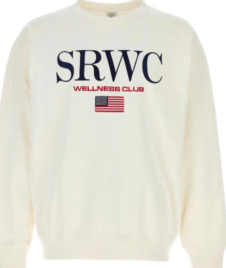 Sporty & Rich Herre Gensere & Hettegensere Hvit M,