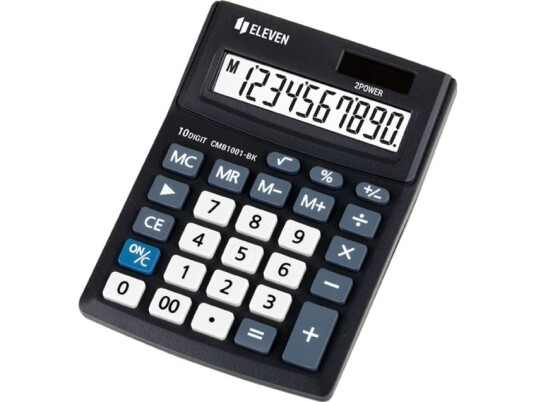 Citizen Cmb1001-Bk, Pocket, Basic, 10 Digits, 1 Lines, Battery/Solar, Black