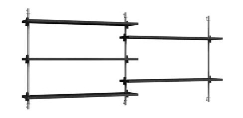 Moebe Vegghylle WS.65.2 Sort/rustfritt Stål