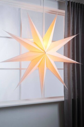 Jotex ANDROMEDA julestjerne Ø 150 cm Hvit 1533734-12-0 1533734-01-0