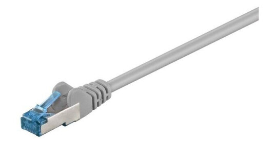 Pro LAN CAT 6A S/FTP Nettverkskabel 30 m Grå LSZH