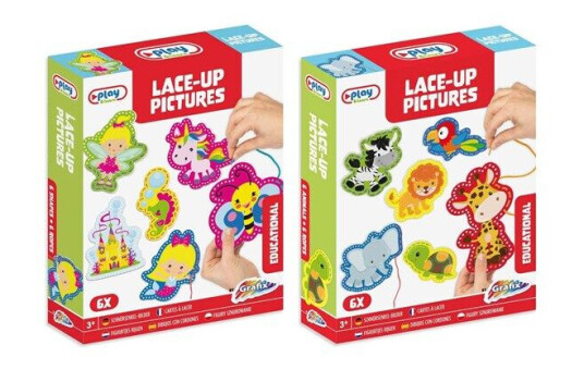 Grafix Beading set Animals 6pcs.