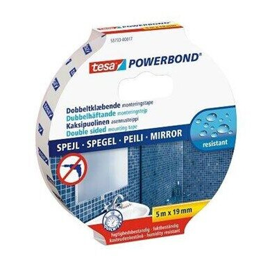 tesa Powerbond MIRROR 5 m x 19 mm
