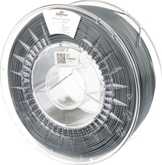 Spectrum Filaments 80301 Asa 275 Mørkegrå 1,75 Mm 1000 G (1 Stk) Spectrum Filaments 80301 Asa 275 Mørkegrå 1,75 Mm 1000 G (1 Stk)
