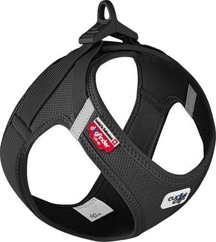 Curli Clasp Air-Mesh Hundesele XXS Svart - Justerbar og Komfortabel Curli Clasp Air-Mesh Hundesele XXS Svart - Justerbar og Komfortabel