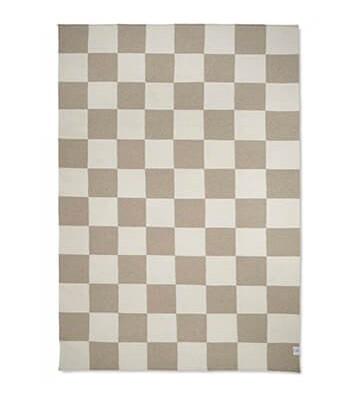 Square teppe hvit/natur