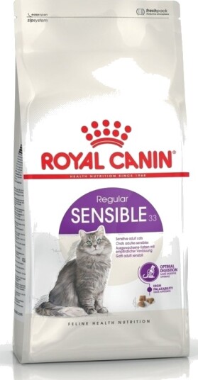 Royal Canin Sensible 33 Katt Tørrfôr 4 kg - Mage og Fordøyelse
