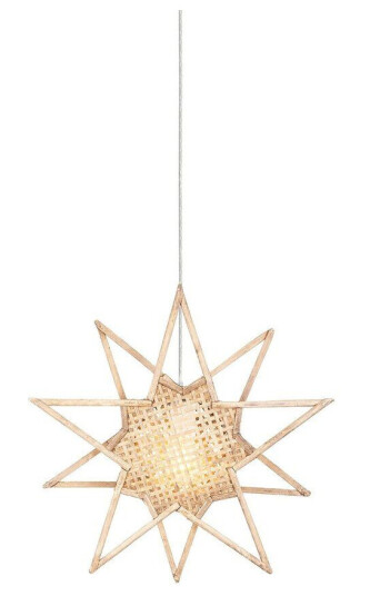 Globen Lighting Karin adventsstjerne 45 cm - Natur 1598397-01-0 1660795-01-0
