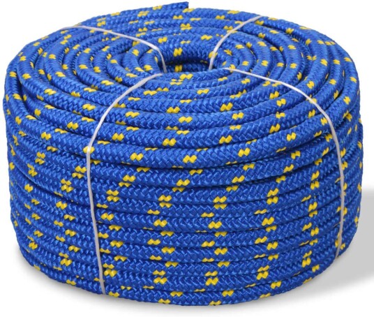  Båttau polypropylen 16 mm 250 m blå