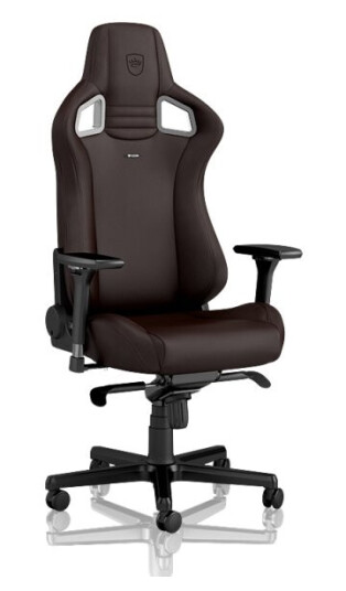 Noblechairs Epic Polstret Sete Polstret Rygg Brun Brun Kunstig Lær Kunstig Lær
