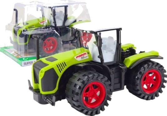 Leantoys Stor Bonde Traktor Med Friksjonsdrift Grønn