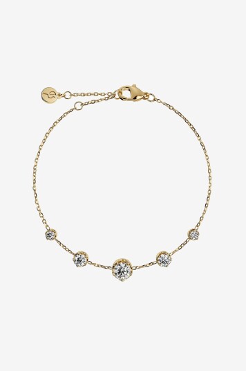Edblad   Armbånd Teeny Bracelet Gold   Gull
