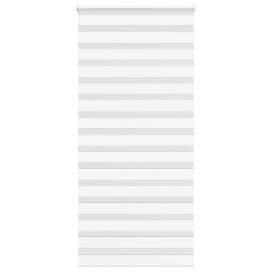 Sebragardin hvit 115x200 cm stoff bredde 110,9 polyester