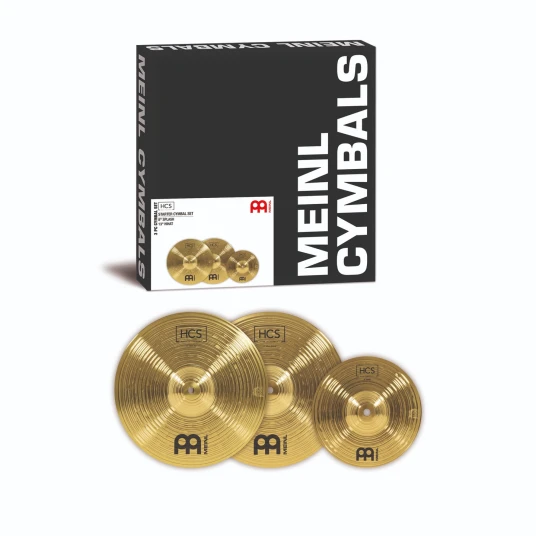 Meinl HCS CS1 HCS Starter Cymbal Set 8SP/13HH
