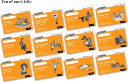 Read Write Inc. Phonics: Orange Set 4 Core Black & White Storybooks (Pack of 120) Read Write Inc. Phonics: Orange Set 4 Core Black & White Storybooks (Pack of 120)