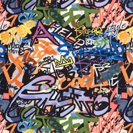 Balsløw Sportstrikotstoff 150 cm 69 Grafitti 50 cm