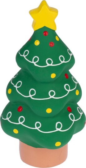 Tiaki Hundeleketøy Lateks Juletre Ø 9 X L 18 cm
