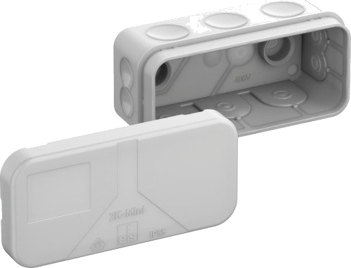 Membranboks 2K Mini L grå uten klemmer 43 x 89 x 38 mm Membranboks 2K Mini L grå uten klemmer 43 x 89 x 38 mm
