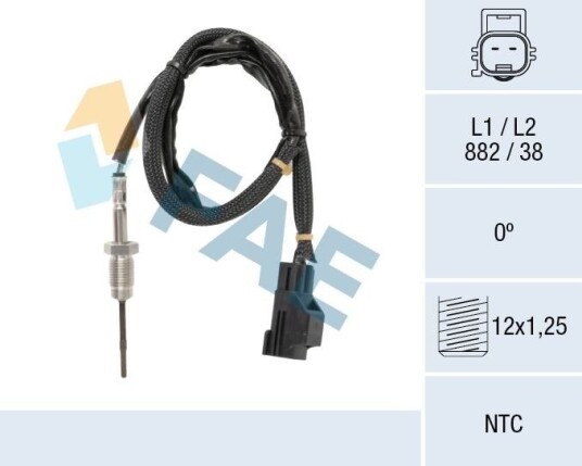Sensor, eksostemperatur FAE 68633