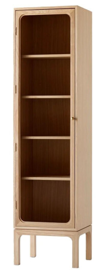 &Tradition Trace SC87 vitrineskap 50 x 192 x 40 cm Natural natural oak &Tradition Trace SC87 vitrineskap 50 x 192 x 40 cm Natural natural oak