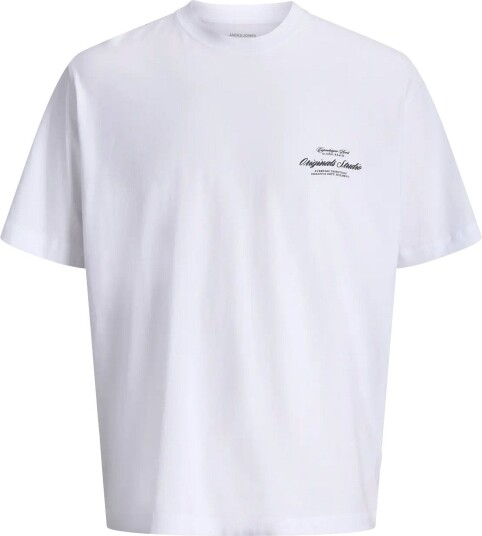 Jack & Jones Jornorrebro Typo Tee Ss Crew Neck Noos White XXL