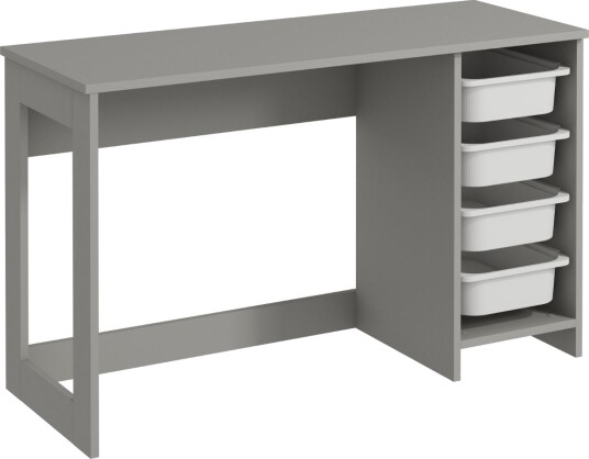 Branik Skrivebord 120x73x45 cm - Grå